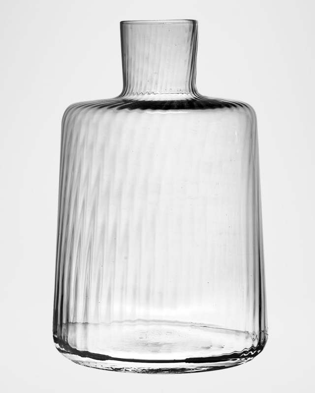 Clear Pleat Low Carafe, 58 oz.